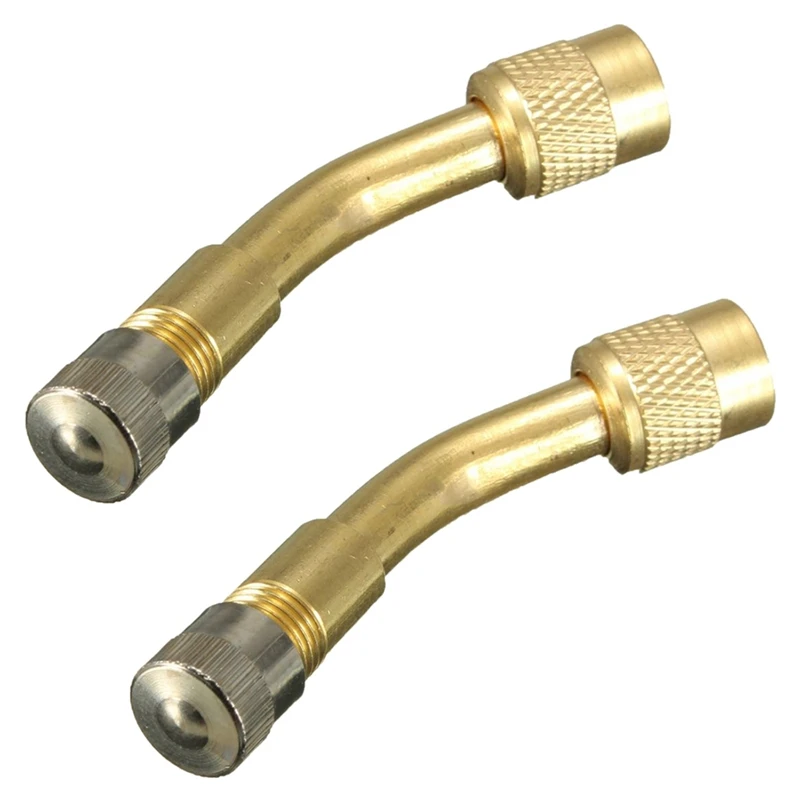 4 шт. воздушные шины с длинным хвостовиком золотистые 2