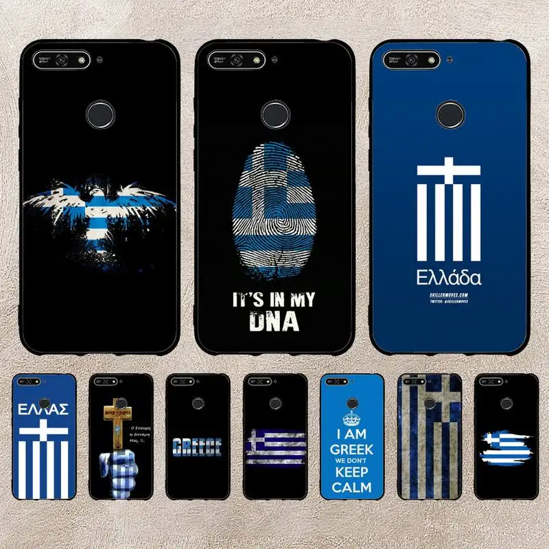 

Greece Greek National Flags Phone Case For Xiaomi 11 10 12Spro A2 A2lite A1 9 9SE 8Lite 8explorer F1 Poco 12S Ultra Cove