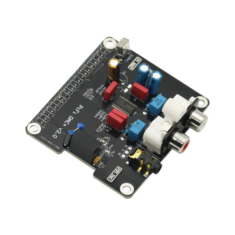 1X HIFI DAC аудио модуль звуковой карты PCM5122 I2S интерфейс 384 кГц Светодиодный индикатор для Raspberry pi /2/3/B + модуль Arduino