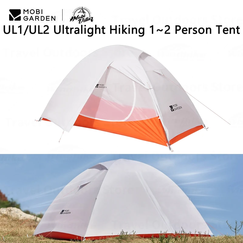 Mobi Garden/Cold Mountain UL1/2 Ультралегкая туристическая палатка на 1/2 человек 30D