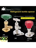 hongsen hs 338open valve r134a refrigerante bottle opener air conditioner tools ct338 339 r12 r600a r407c r22