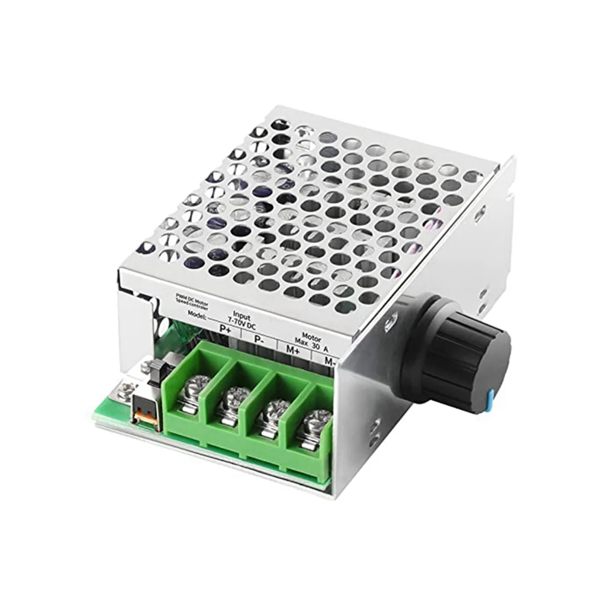 

Контроллер скорости двигателя постоянного тока PWM контроллер, 7-70V 30A Регулируемая фотовспышка 12V 24V 36V 48V