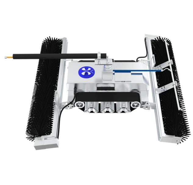 

Hot selling customized automatic solar panel cleaning robot brush