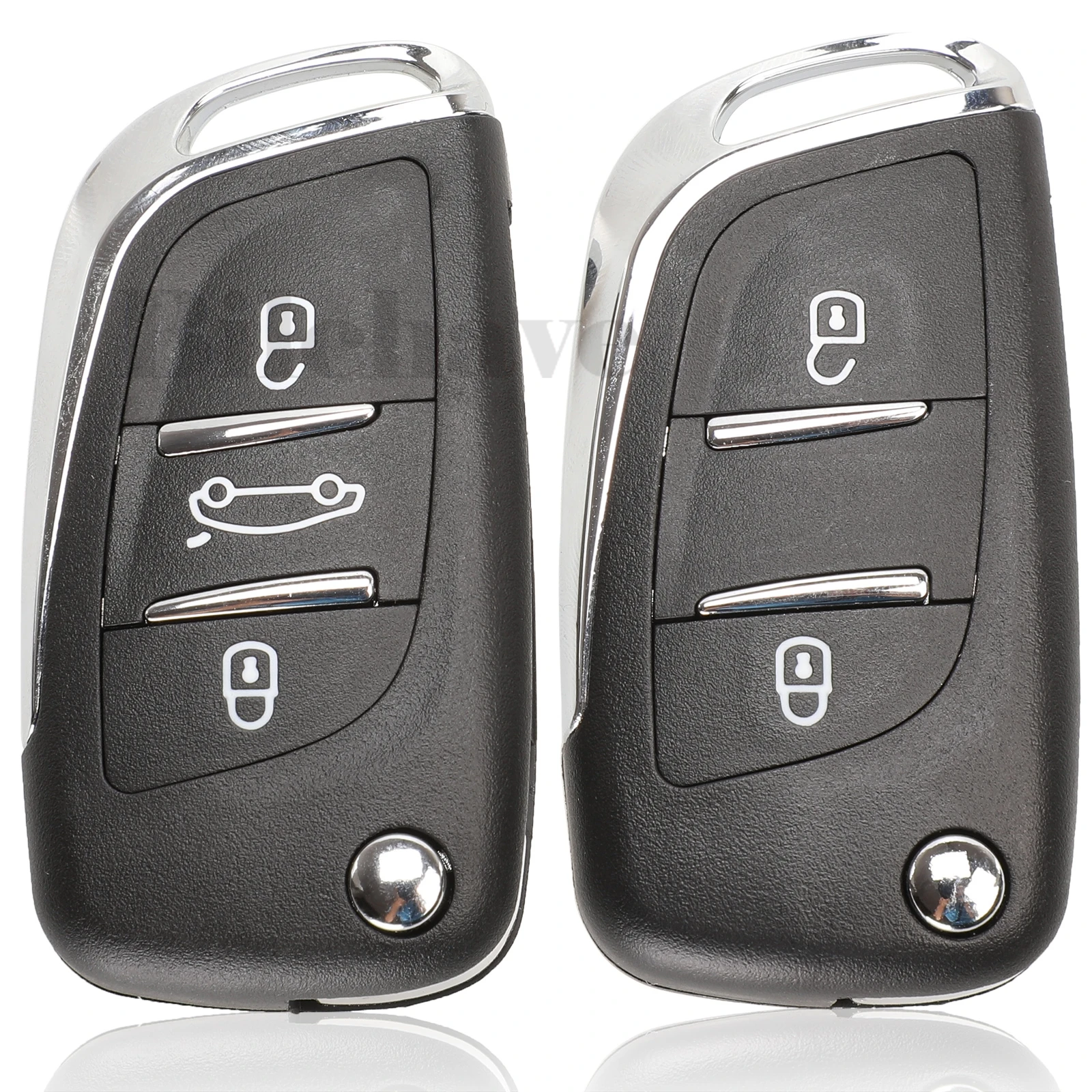 Jingyuqin 10 шт. для Peugeot 307 408 308 Citroen C2 C3 C4 C5 модифицированный корпус дистанционного