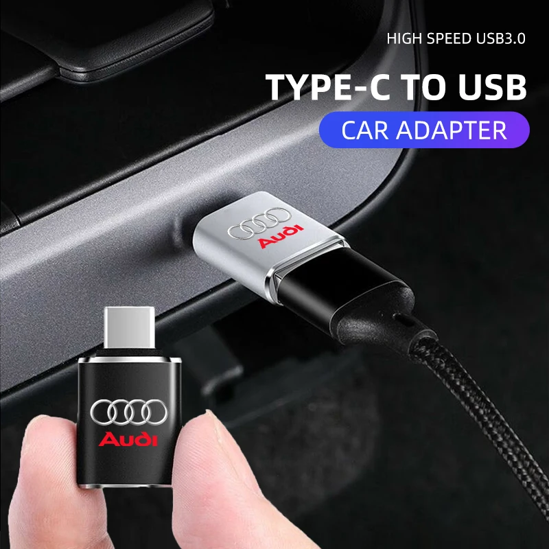 1 шт. USB-адаптер Type-C OTG USB-гнездовой конвертер для телефона зарядное устройство Audi
