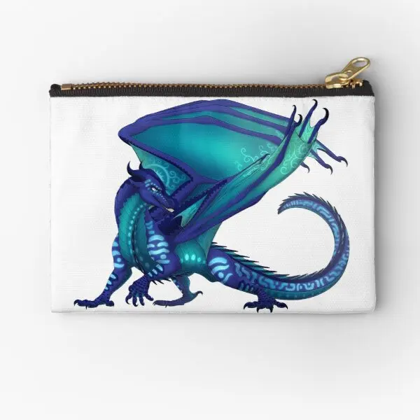 

Tsunami The Seawing Zipper Pouches Women Pocket Packaging Coin Key Pure Small Money Storage Socks Panties Wallet Bag Cosmetic