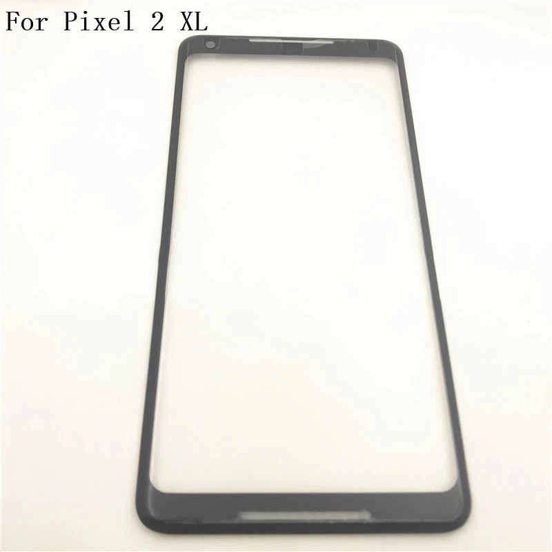 Front Glass For Google Pixel 2 XL Front Glass Lens Outer Touch Screen Panel Glass Cover Pixel 2XL Replacement Parts