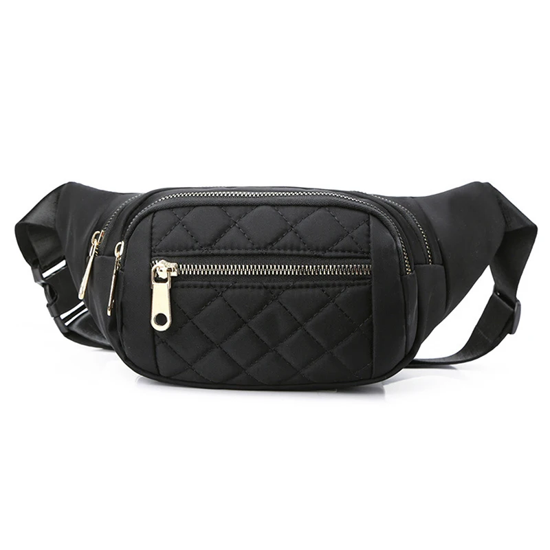 

Women's Waist Bag Oxford Cloth Waterproof Belt Bags Designer Crossbody Chest Bag Female Fashion Fanny Pack Banana Hip Purse
