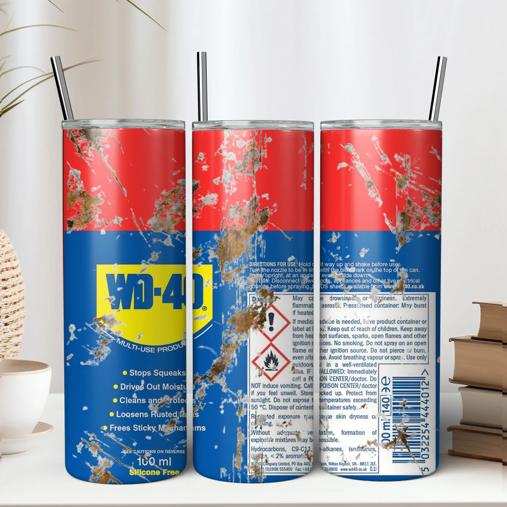 

Набор стаканов WD-40 из нержавеющей стали 20 унций