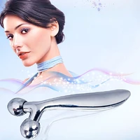 3d roller massager y shape 360 rotate thin face body shaping relaxation lifting wrinkle remover facial massage relaxation tool