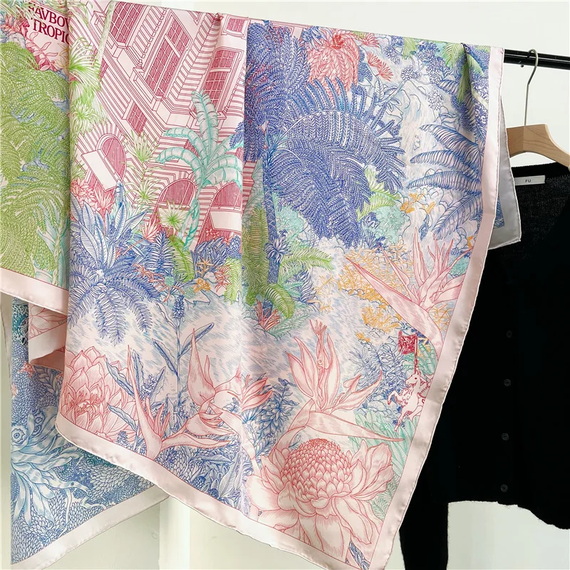 12 мм шелковые шарфы тутового дерева роскошные дизайнерские шали скрученными