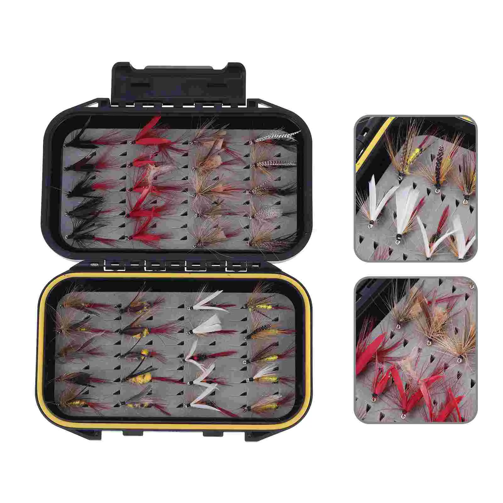 

40Pcs Fly Fishing Accessories Bionic Fly Hook Fishing Lures Simulation Insect Lures Hook