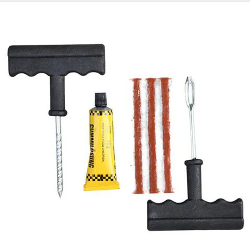 

6 шт./компл. профессиональный комплект бескамерных шин для автомобиля, инструмент для ремонта шин бескамерных велосипедов, инструмент для р...