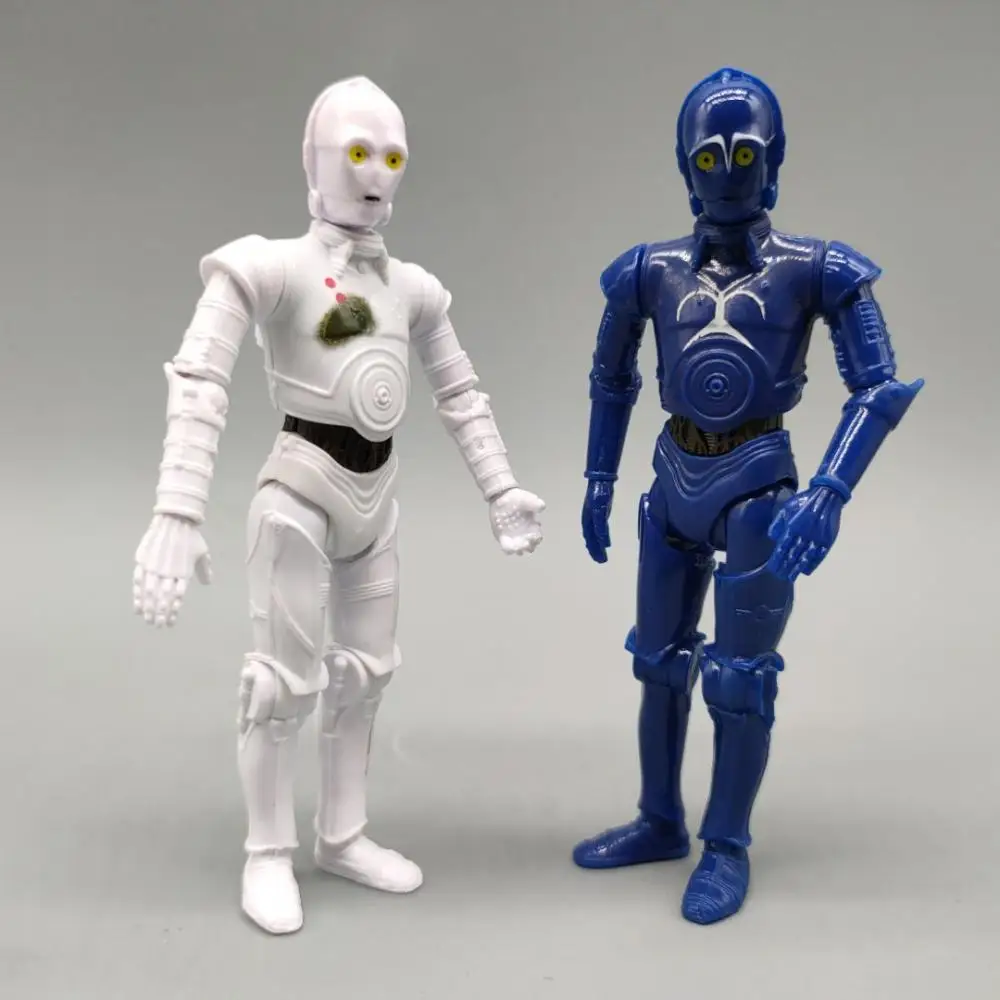 Фото Hasbro Star Wars K3Po D-Ot робот 3,75 дюйма, натуральная объемная дефектная модель, модель куклы, экшн-фигурка, подарок на день рождения №1