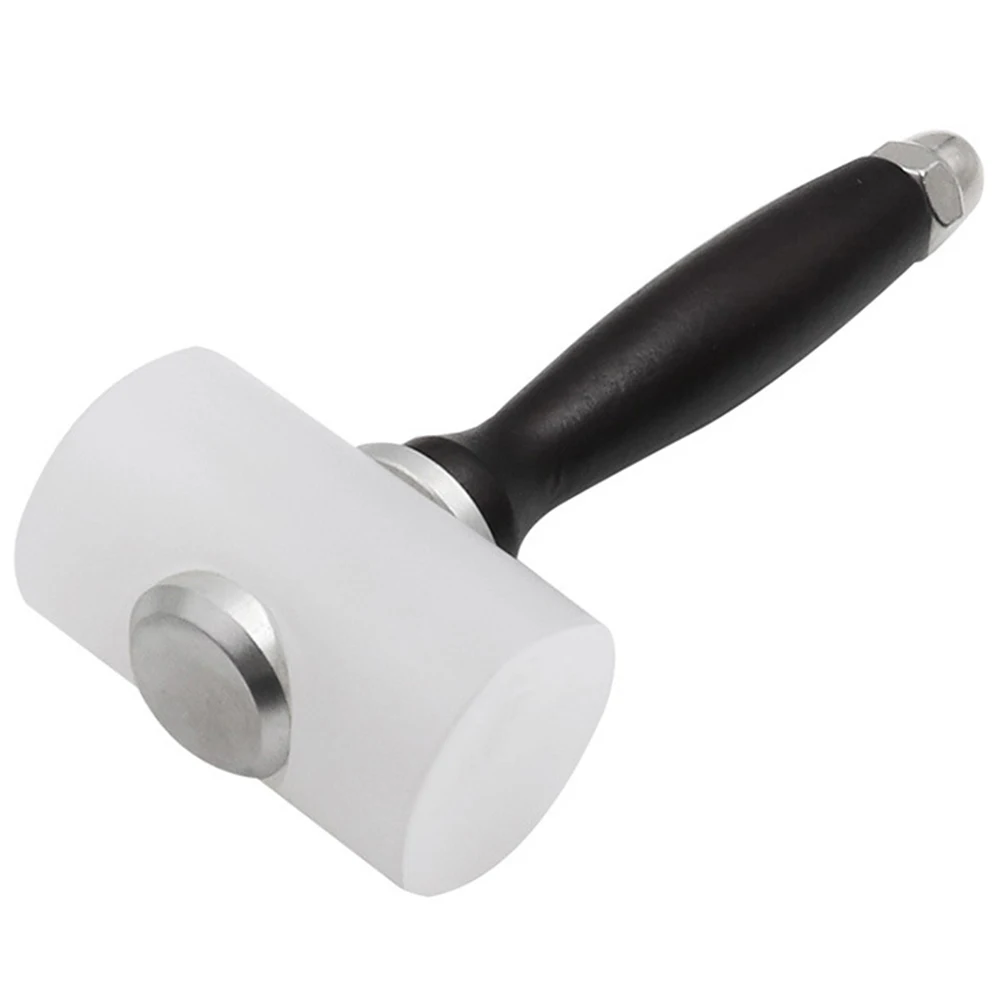 

Leather Carving Hammer Nylon Mallet Hammer With Wood Handle Cowhide Punch Cutting Sew For Punching Carving DIY