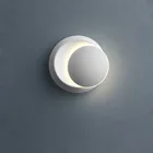 Светодиодный настенный светильник Xiaomi, декоративная боковая лампа для кровати, бра в стиле лофт, ночник, регулируемый, вращающийся на 360 градусов, современный, для умного дома