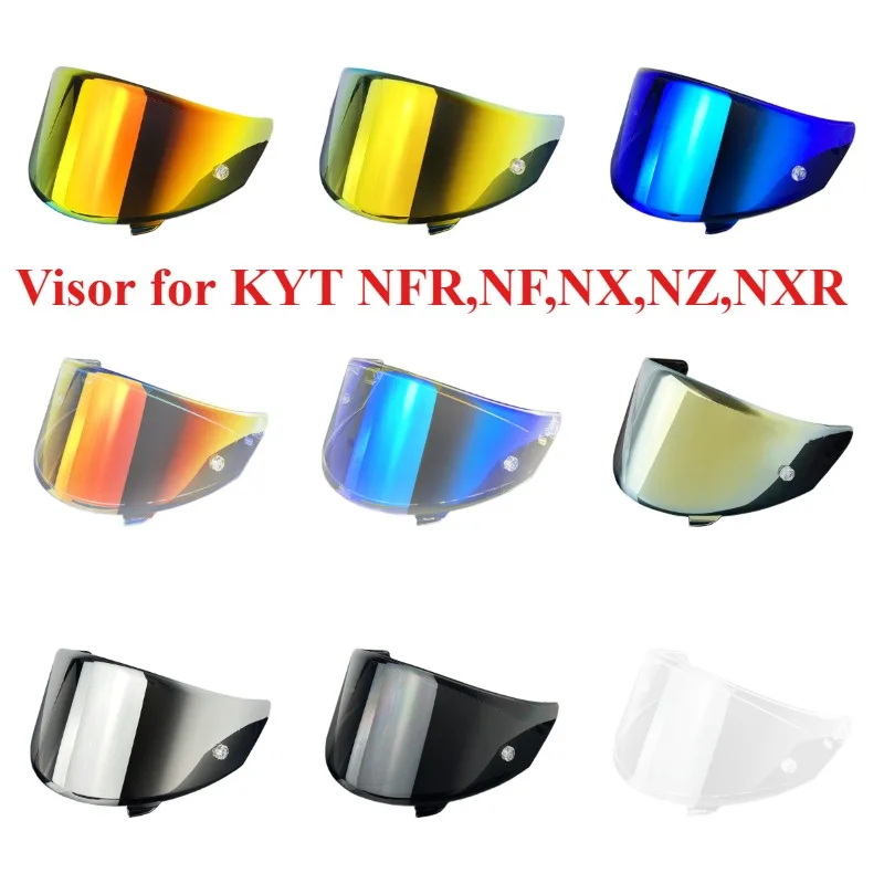 Фото Визор для шлема KYT NFR, NF, NX, NZ, NXR. Защитная линза для шлема, солнцезащитный экран, ветровое стекло, защита от ультрафиолета. №1