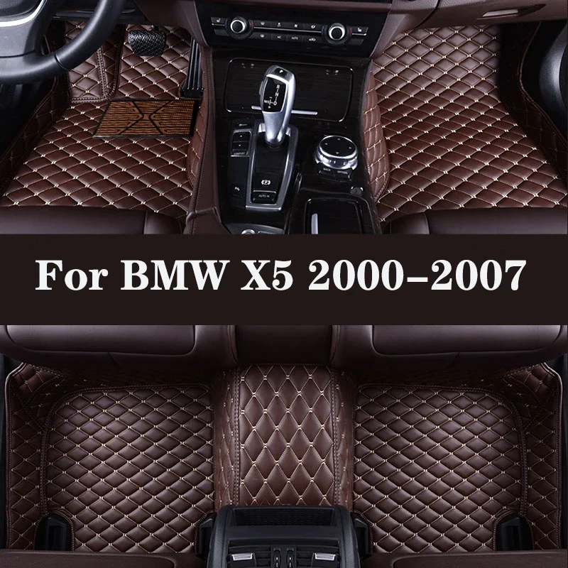 

Полностью объемный автомобильный напольный коврик на заказ для BMW X5 2000-2007, автомобильные запчасти, автомобильные аксессуары, Автомобильный интерьер