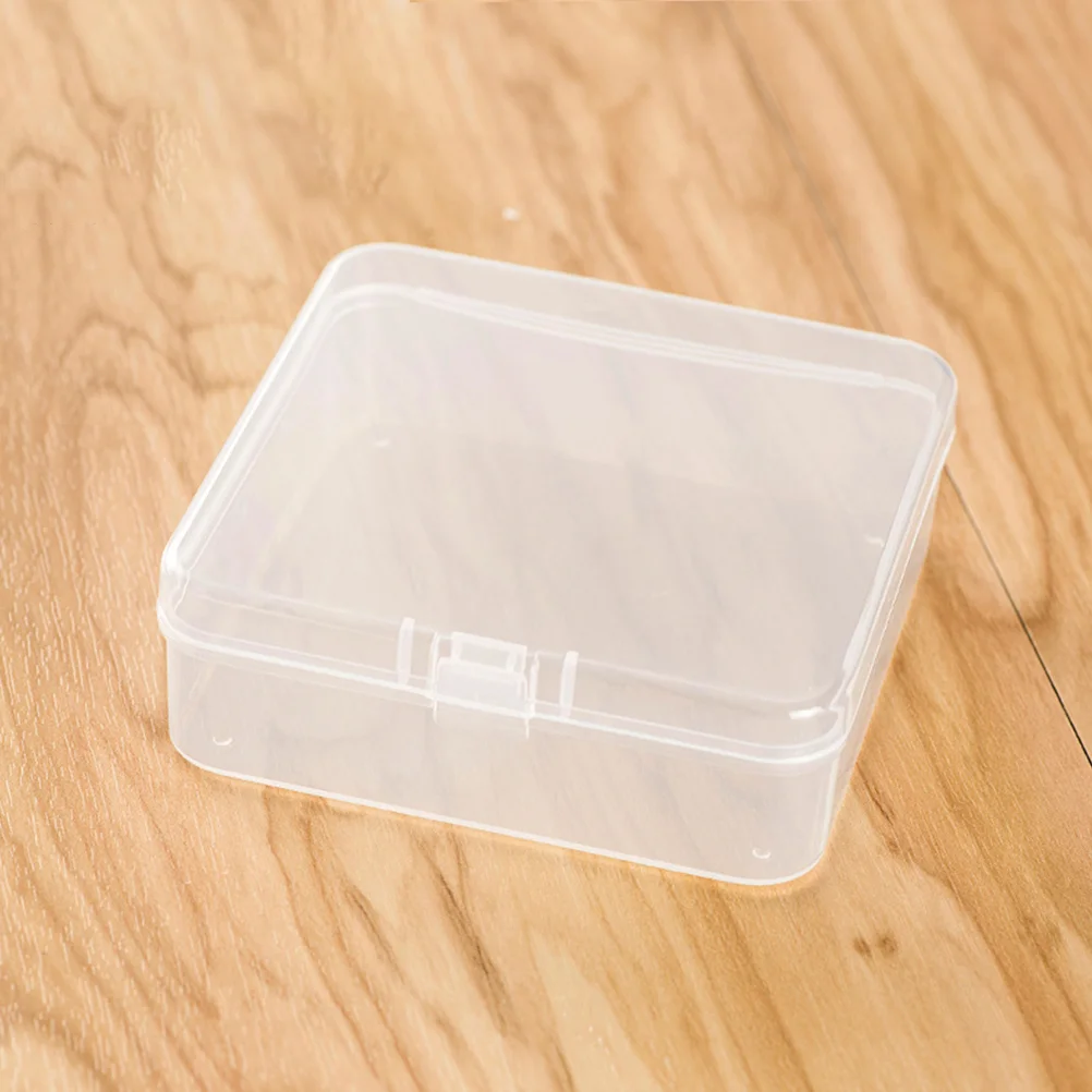 5Pcs Small Plastic Reusable Containers Multi-use Tool Organizer Screw Parts Box Small Plastic Container Case