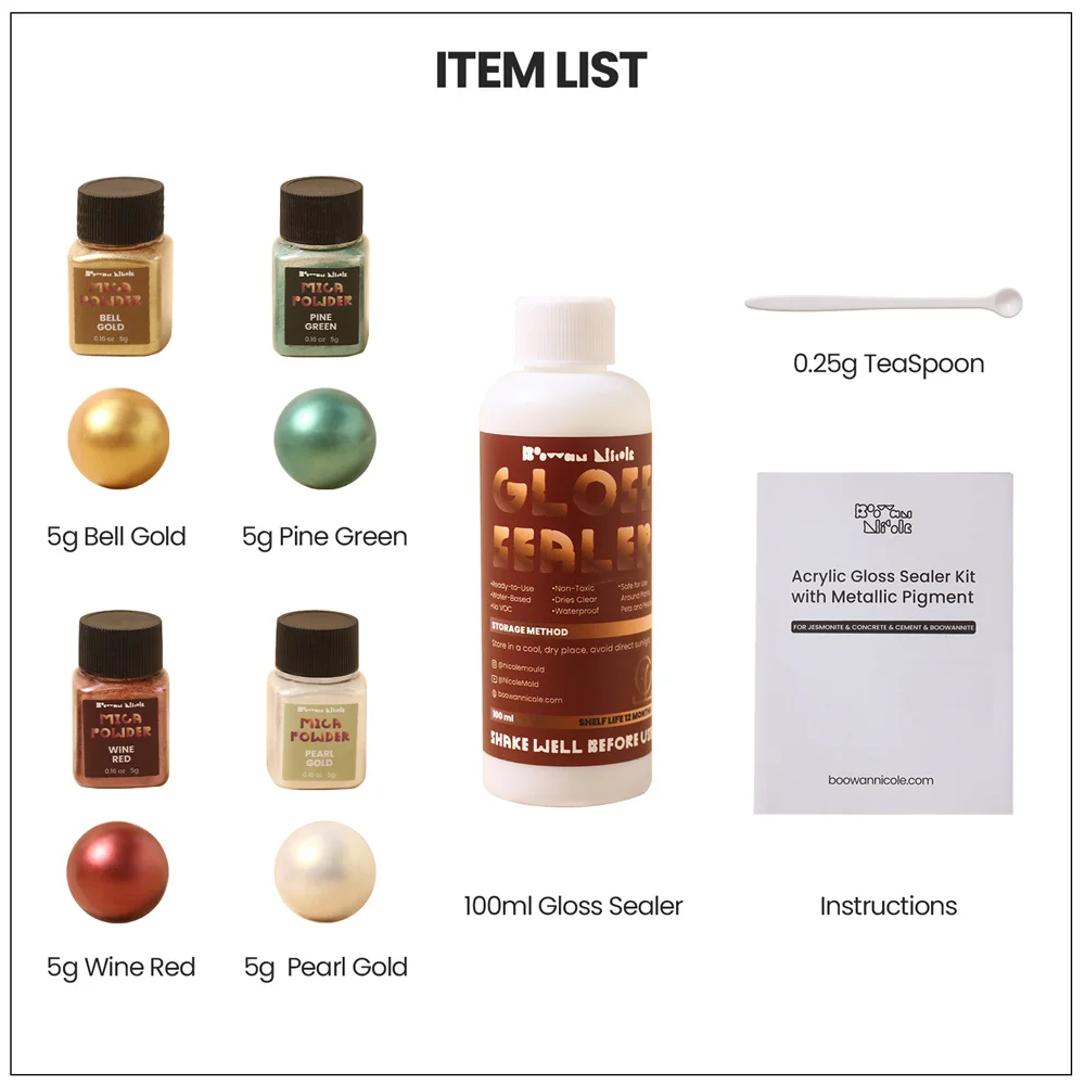 Рождественский водонепроницаемый блестящий цветной акриловый глянцевый