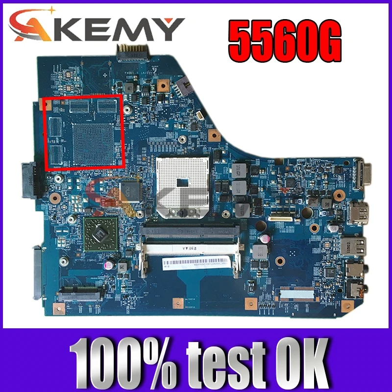 

For Acer Aspire 5560 5560G laptop motherboard 10338-1 motherboard JE50 48.4M702.011 mbrnw01001 DDR3 100% test work
