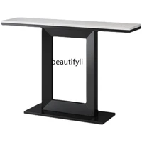 yj light luxury console tables modern minimalist super narrow new chinese style a long narrow table hallway home cabinet