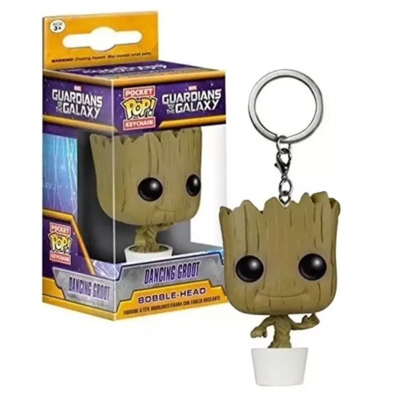 FUNKO POP Стражи Галактики Грут Джокер Морти Брелок-игрушка Отряд Самоубийц Инопланетянин Виниловые фигурки Игрушки для детей Подарок (art.: 3920d9ff0dedd) - 3920d9ff0dedd