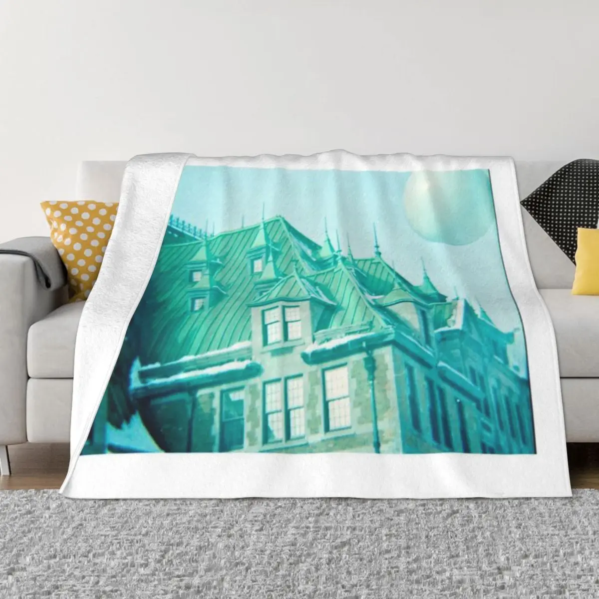 Ультрамягкое Флисовое одеяло Chateau Frontenac