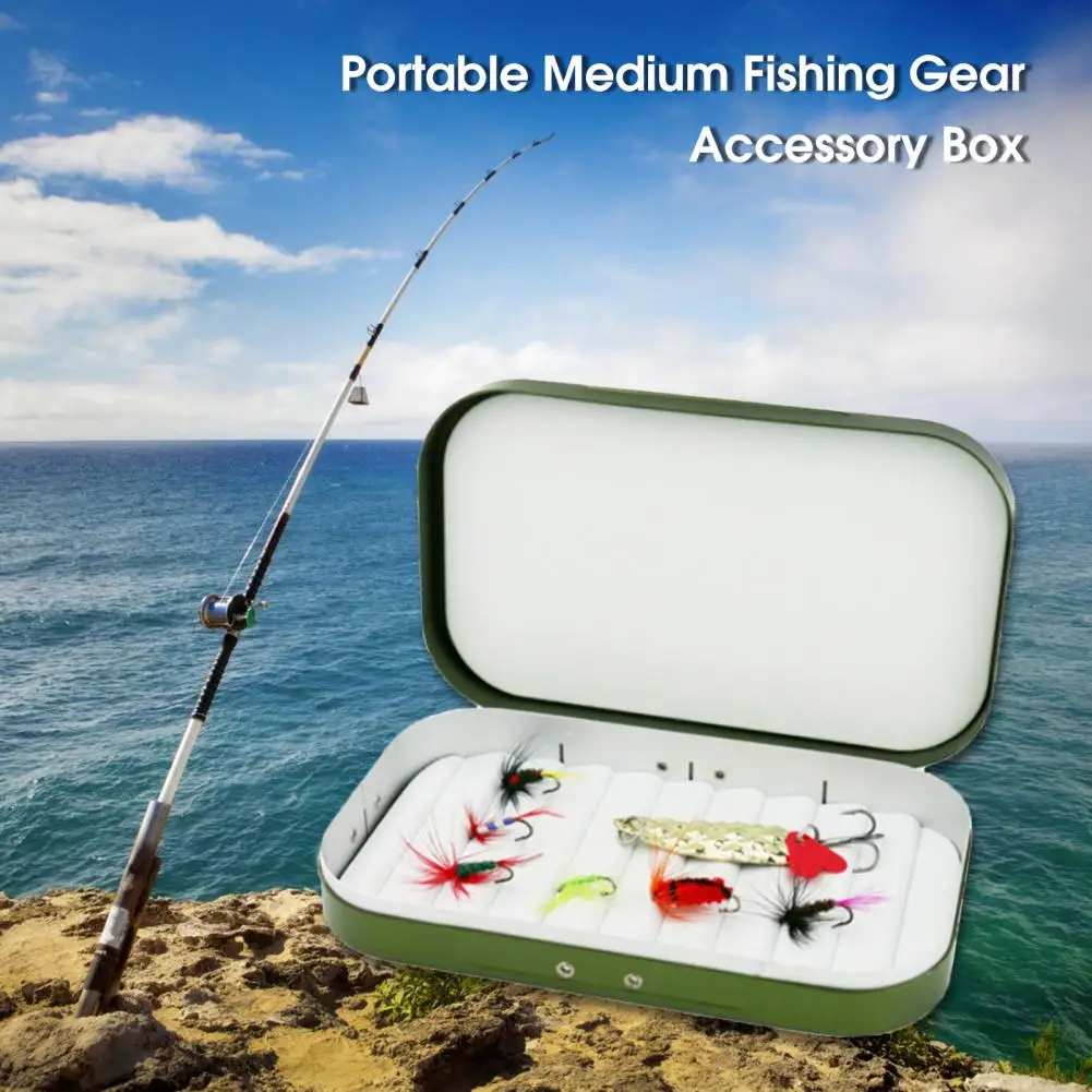 

Коробка Универсальная для рыболовных снастей, удобное использование, высокая твердость, аксессуары для морской рыбалки, уличные принадлеж...