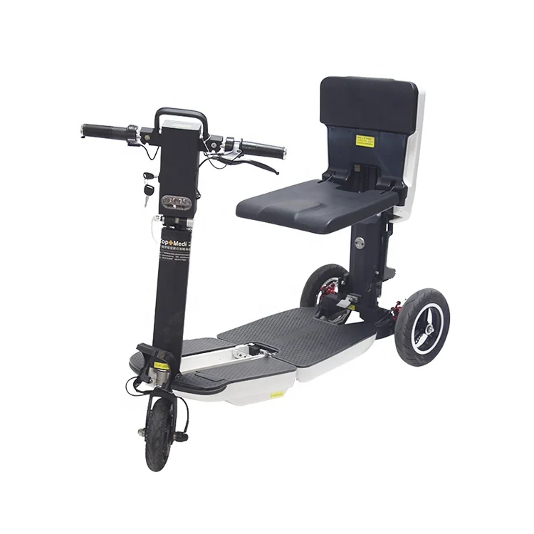 3 Wheel Mobility Scooter Handicapped Fast Folding Adult Electric For The Disabled And Adults Lithium Motorcycle Double Seat