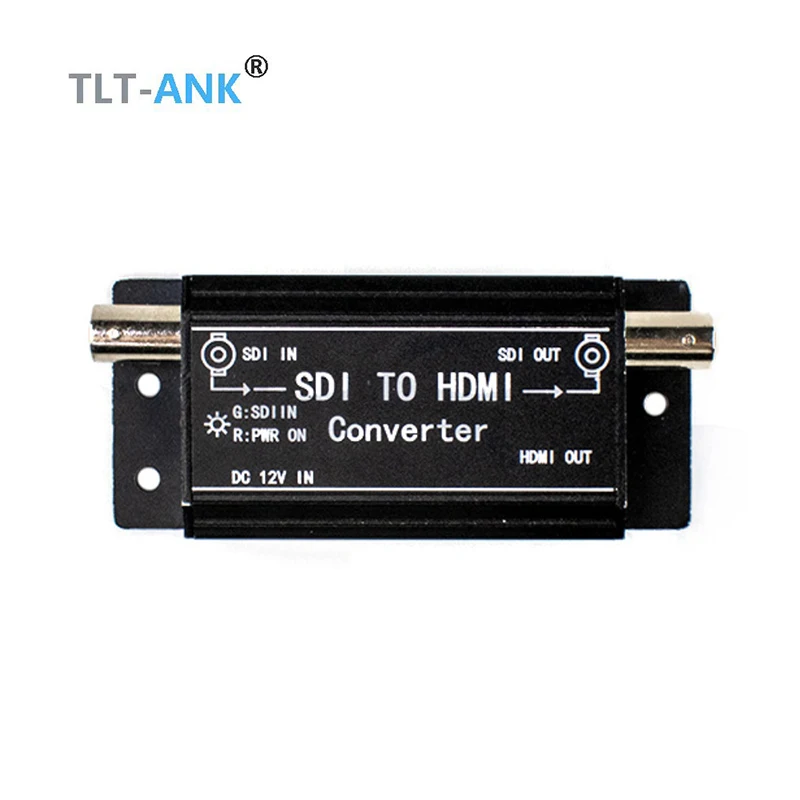 SDI To HDMI Converter 1280X720p 50/60Fps 1920X1080 24/25/30/50/60Fps 2560X1440 15/30Fps 4K For HD-SDI EX-SDI Camera