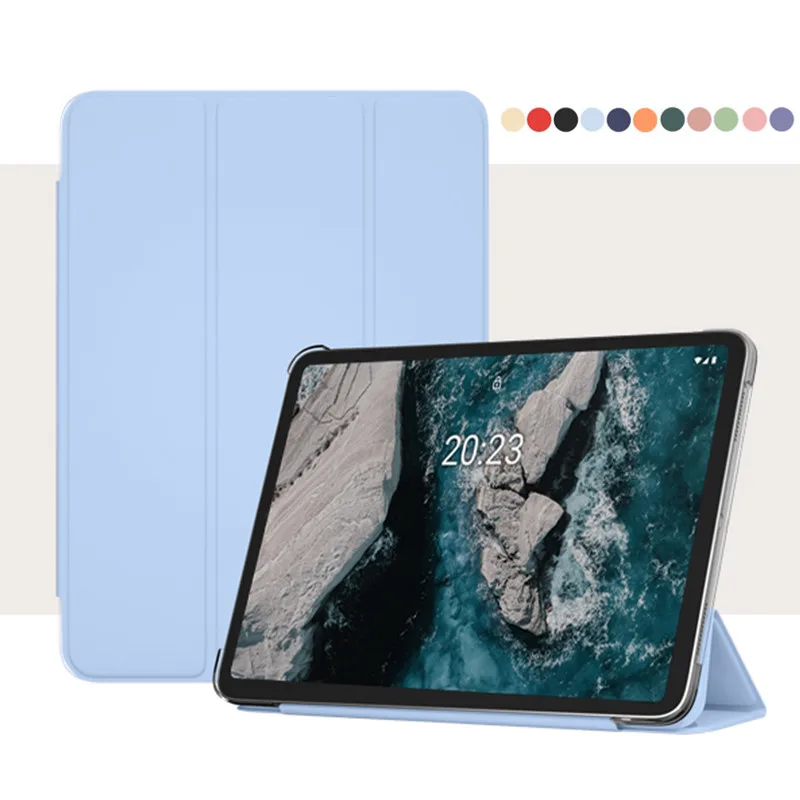 

Чехол-подставка для Nokia T20 из ПУ кожи, 10,4 дюйма, 2021