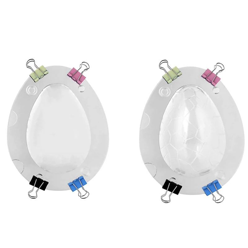 

JEYL Easter Egg 3D Egg Chocolate Mold Giant Ostrich Egg Chocolate Cake Fondant Craft Decorative Mold Soap Mold