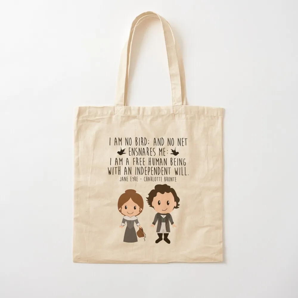 Джейн Эйр я не птица и нет сетки Ensnares Me Tote Bag Сумка на заказ Тканевая сумка