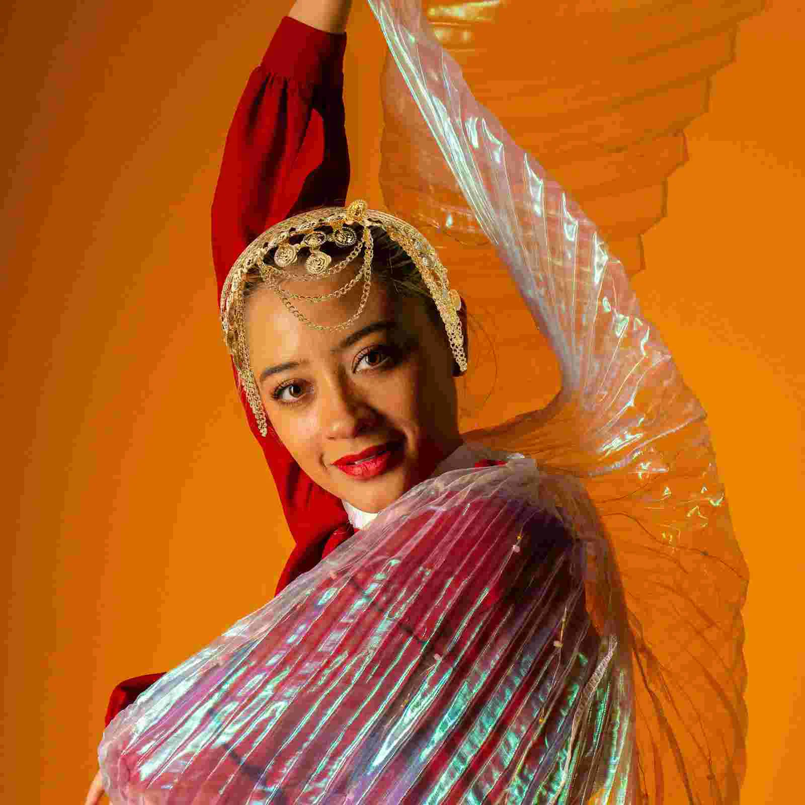 Аксессуары для волос Золотые украшения Ретро Пром Кисточка Племенный аксессуар