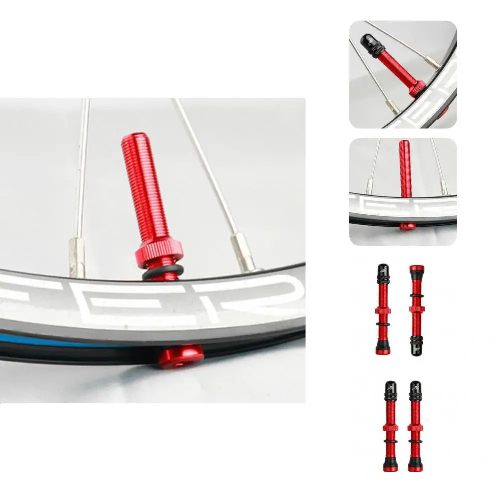 

Ultralight 2Pcs Quality Anti-deformation Vacuum Valve Core Lightweight Valve Core American Style for Mountain Bike