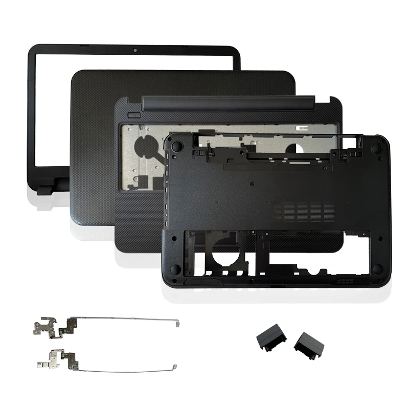 

New Laptop LCD Back Cover/Front Bezel/Palmrest/Bottom Case/Hinges Cover For DELL Inspiron P28F 15-3521 3537 3535 5521 5537