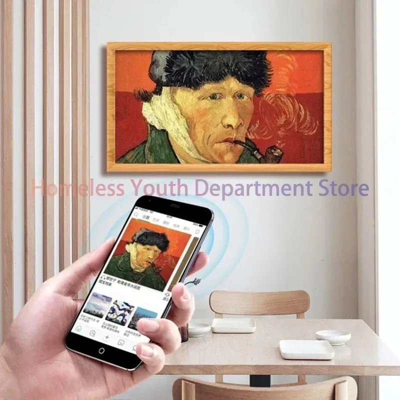 Оптовая продажа 21 5-дюймовый Wi-Fi 4k Hd настенное видео цифровая фоторамка ЖК-экран Ips