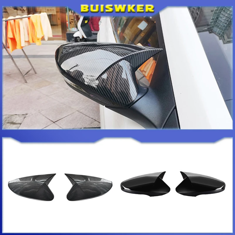 For Hyundai Elantra 2012-2018 Mirror Modified Horn Rearview Mirror Shell Cover