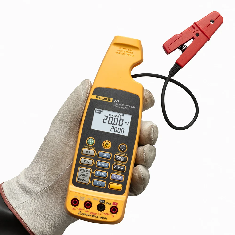 

F771 F772 F773 MA Process Clamp Multimeter Circuit Calibrator