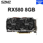 Оригинальная видеокарта SZMZ Radeon RX 580 470 570 8 ГБ GDDR5 256Bit видеокарта rx580 GPU 8 ГБ для майнинга без gtx 960 1050 1060 GPU