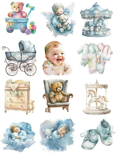 

Декоративные наклейки для скрапбукинга TIAMECH