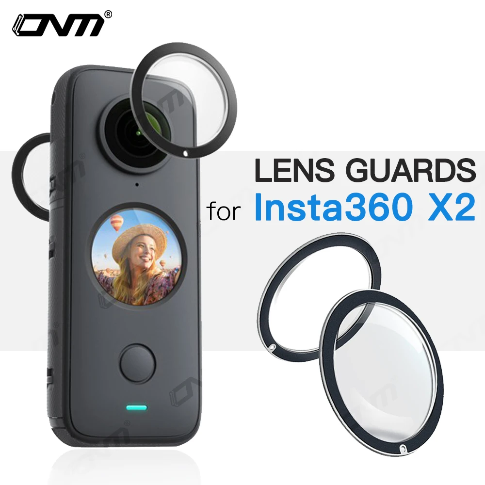 

Lens Guards for Insta360 One X2 Accessoroy Lens Protector Cover for Insta360 X2 Anti-Scratch Ultra HD Sticky Protective Guard