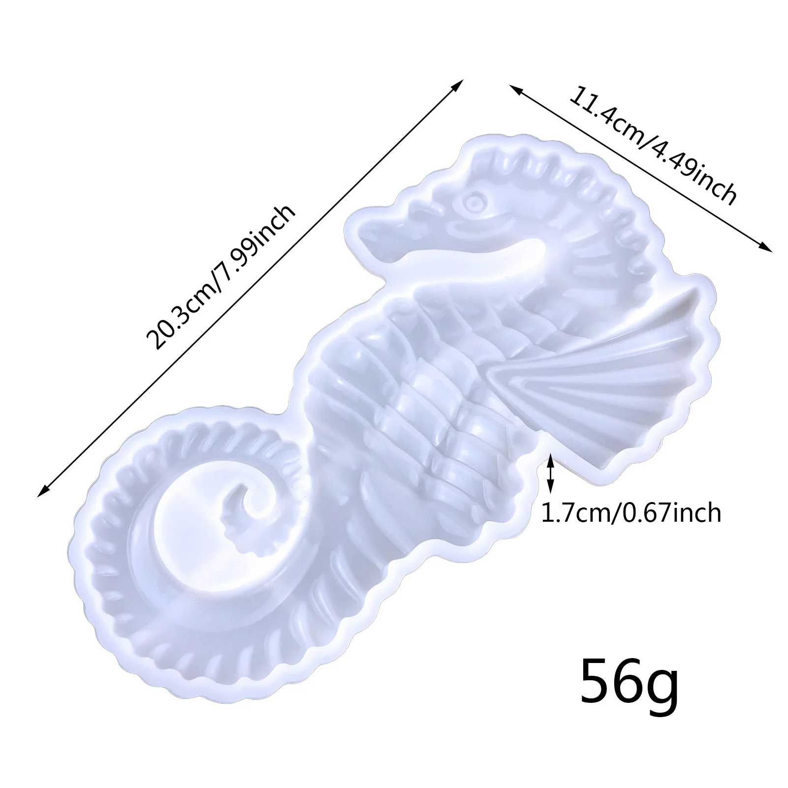Силиконовые формы в форме морского конька сделай сам для мыла ручной работы