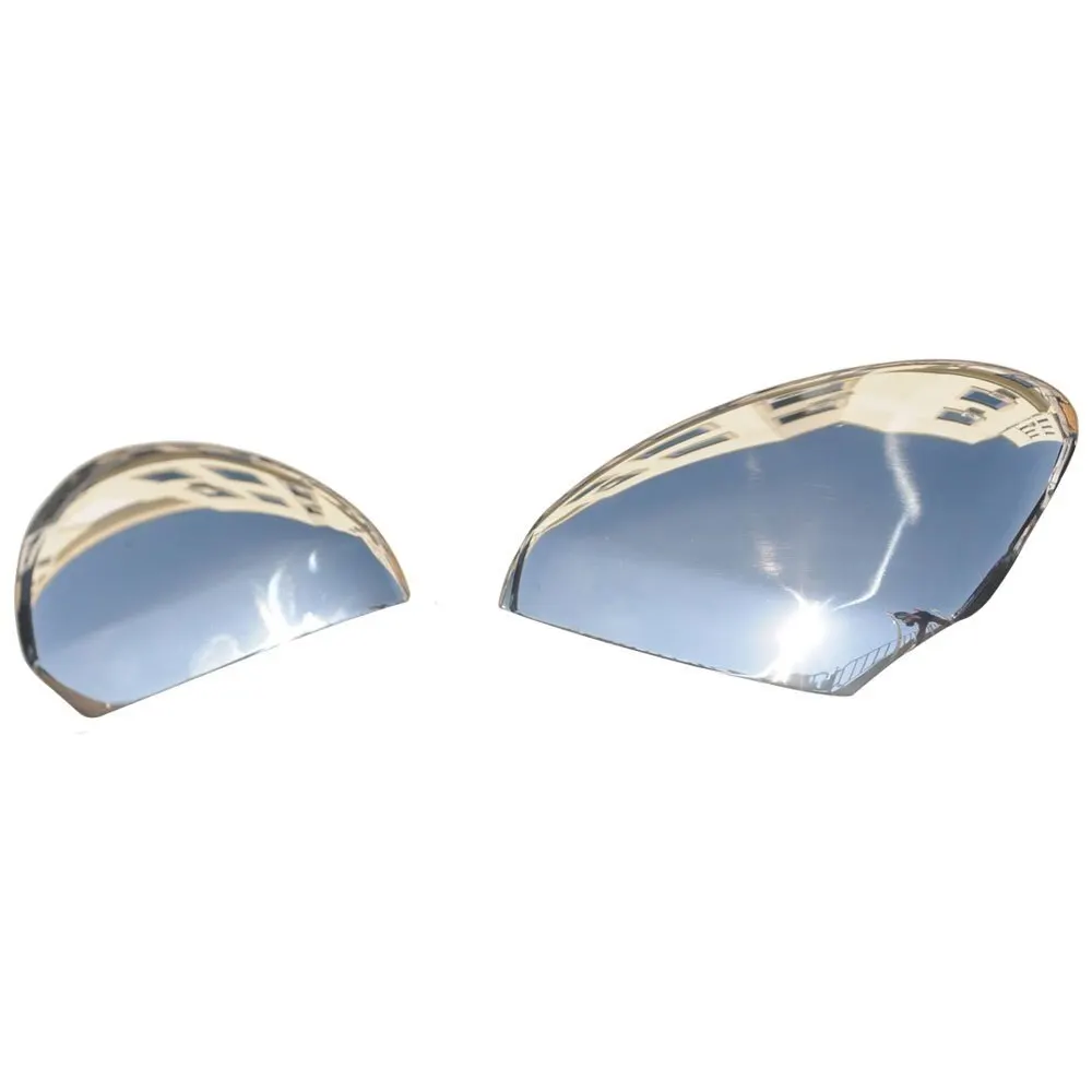 2 шт. хромированные боковые зеркальные аксессуары из нержавеющей стали для CITROEN C3