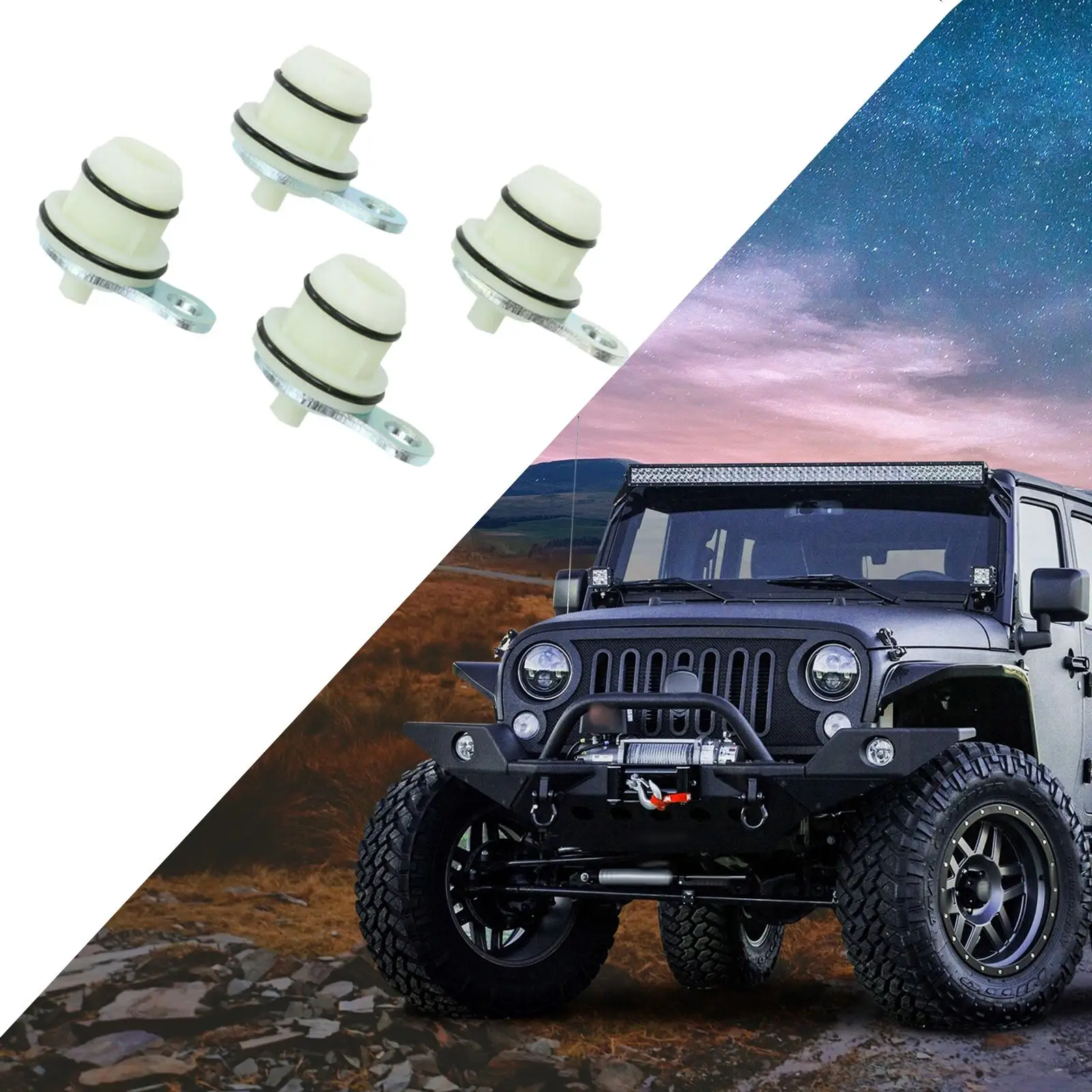 

4х Расширительная заглушка без Mds Hemi 53032221AA, наборы Расширительных заглушек, СОЛЕНОИДНЫЕ заглушки, замена, подходит для RAM 1500 замены