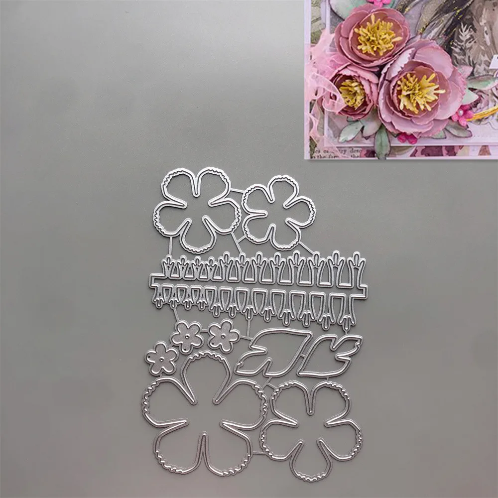 Новинка 2022 трафареты для вырезания листьев металлические поздравительной