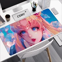 kawaii sailor moon mouse pad large gaming accessories keyboard mausepad cute anime desk mat pc gamer computer mousepad xxl %d0%ba%d0%be%d0%b2%d0%b5%d1%80