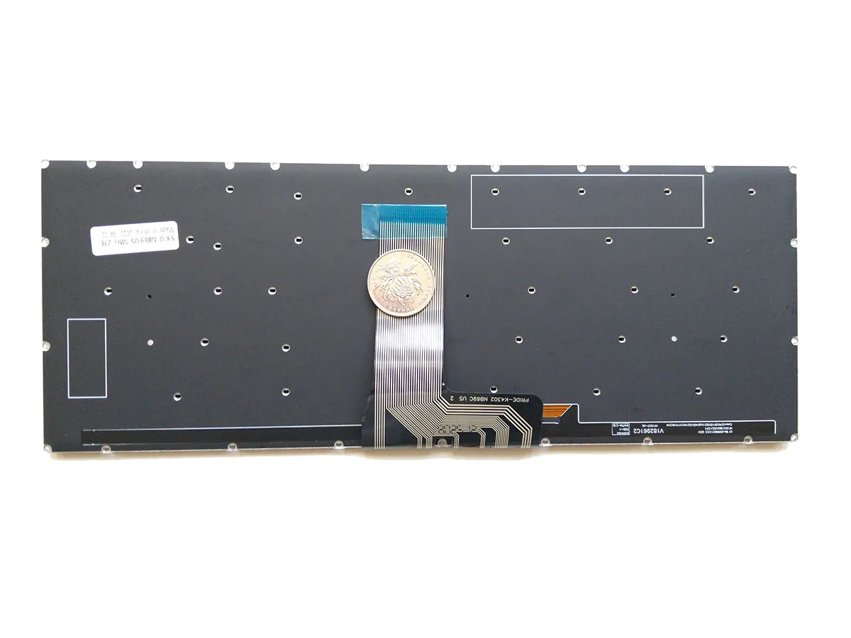 Клавиатура ноутбука США с подсветкой для ASUS F412D F412DA F412FA F412UA