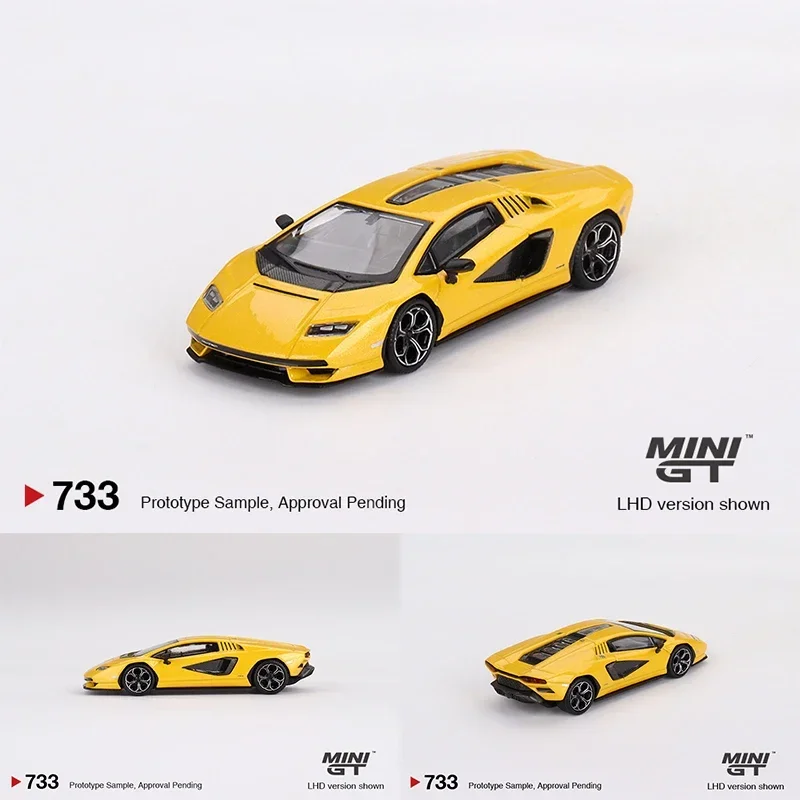 Фонарь фонарик 733 1:64 Countach LPI 800-4 новинка коллекционные миниатюрные игрушки Giallo Orion